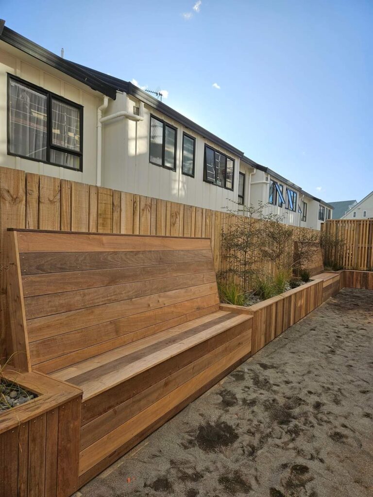 hero planter boxes and fence landscaping wellington plants